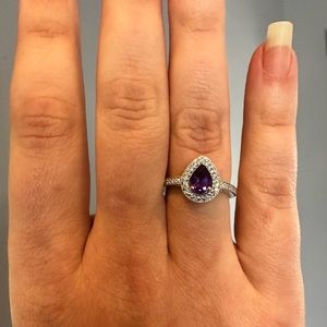 Beautiful amethyst ring